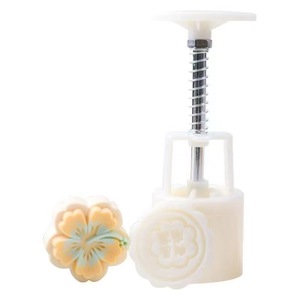 Mooncake Mold Hand Press Plastic Reusable For Snow Skin Mooncakes And Pastry Making - Product Image 2