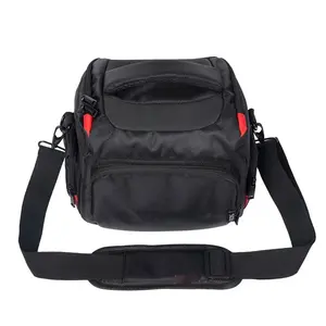 Bolsa para cámara DSLR grande personalizada al por mayor, bolsa de hombro impermeable a la moda, funda para cámara de vídeo, bolsa para lentes, bolsa para fotografía