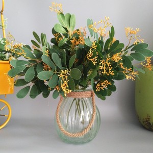 2026 En gros, branche artificielle de feuilles d'eucalyptus et d'olivier avec fruits et verdure pour la décoration DIY de mariages et de la maison - Product Image 6