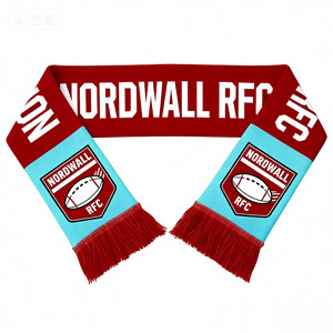 Écharpe en acrylique tricotée personnalisée pour les célébrations, écharpe de sport, écharpe de football pour les fans, écharpe pour cadeaux périphériques - Product Image 2