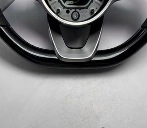 Volante in Legno Personalizzato con Fondo Piatto, Riscaldamento e Vibrazione per <span class=keywords><strong>Mercedes</strong></span> W205 <span class=keywords><strong>C180</strong></span> C200 2014-2021 - Product Image 3