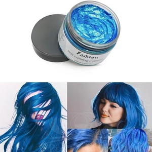 <span class=keywords><strong>Cire</strong></span> de coloration temporaire pour cheveux, pommade à la crème, teinture capillaire jetable, <span class=keywords><strong>cire</strong></span> coiffante pour hommes et femmes - Product Image 4