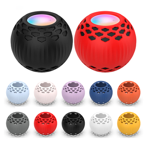 Pour Amazon Offre Spéciale anti-chute élégant dissipation de la chaleur Silicone housse de protection pour <span class=keywords><strong>Apple</strong></span> <span class=keywords><strong>Homepod</strong></span> <span class=keywords><strong>Mini</strong></span> - Product Image 2