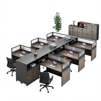 XTBGZ-003 Xitian Ensemble de bureau moderne en L avec chaise, en panneau mélaminé, design extensible, processus de scellement des bords complet, personnalisable