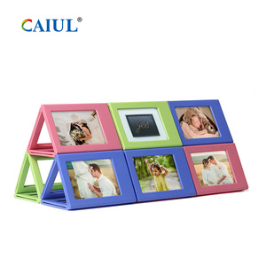 Nam Châm Khung Ảnh Tủ Lạnh Nam Châm Nhựa Hình Ảnh Khung Cho 3 Inch Ảnh Mini Ảnh DIY Instax Khung - Product Image 2