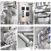 Mini brasserie en acier inoxydable 50-100L avec cuve sous pression, facile à utiliser, certifiée ISO 9001 et CE