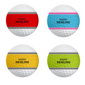 Logo personalizzato pallina da Golf all'ingrosso Super lunga distanza 360 grado mettendo tre linea di allineamento 2/3/4 pezzo torneo palline da Golf - Product Image 5