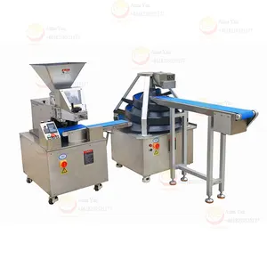 Continuously Dough Divider Rounder for Burger Buns Tortillas Pita Bread Production