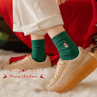 Chaussettes tricotées respirantes antidérapantes pour femmes, en coton confortable et amusant, nouvelle collection hiver, Noël, haute qualité