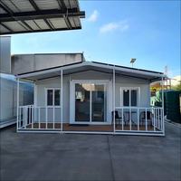 Casa Contenedor Modular Plegable y Expandible de 40 pies, Tipo Bungalow, Económica