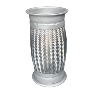 Piezas de Sistema de Motor de Camión de Alta Calidad DZ9112540058, Diámetro 14.8cm, Longitud 27.5cm, Tubo de Escape de Malla Expansible para Shacman - Product Image 1