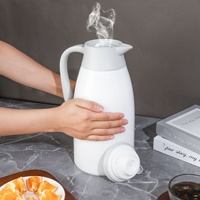 Termos Kopi Kaca Modern dan Sederhana, Botol Air Panas Vakum Terisolasi, Rumah Tangga 1.6L, Logo Custom, Hadiah, Komersial