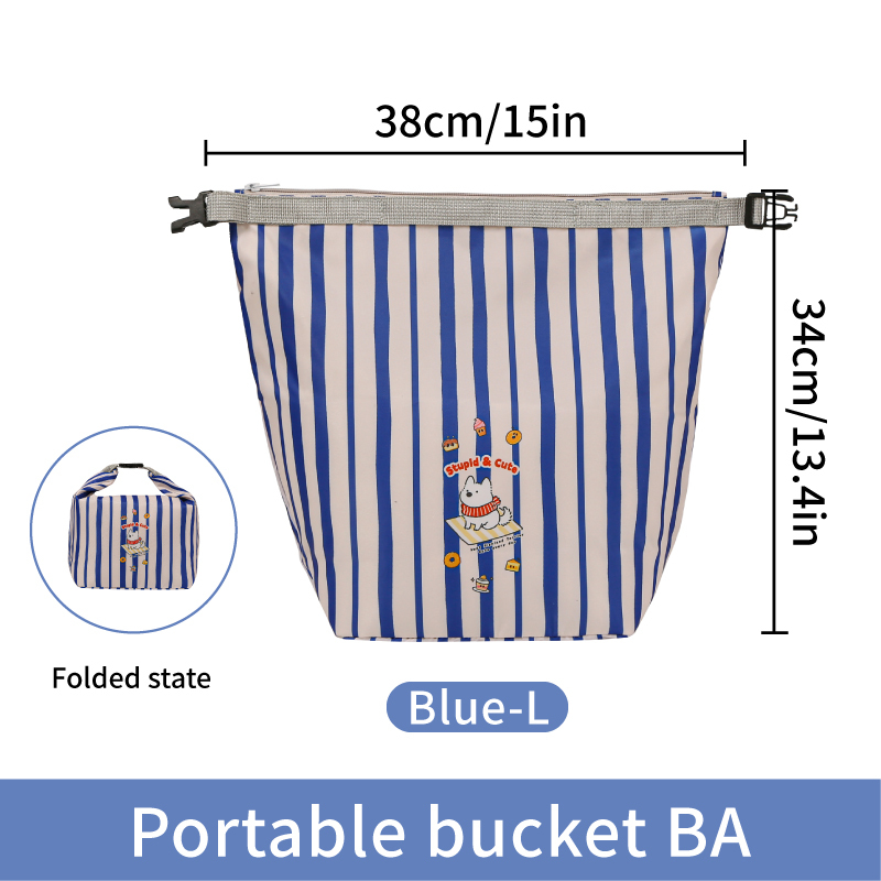 Bleu L 38*34cm