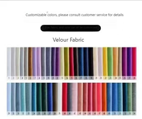 YUMU Modernes Italienisches Minimalistisches Ecksofa-Set Luxuriöses Mondbogen-Konvertierbares Stoffsofa mit 3-Jahres-Garantie für Wohnzimmerdekoration