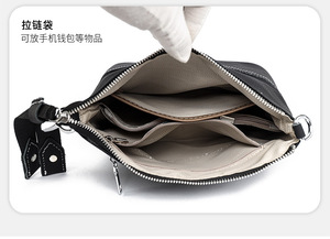 กระเป๋าสะพายข้างสำหรับผู้หญิงแฟชั่นหรูหรากระเป๋าหนัง PU สำหรับผู้หญิงกระเป๋าถือสำหรับผู้หญิงกระเป๋าสะพายไหล่คุณภาพสูง - Product Image 3