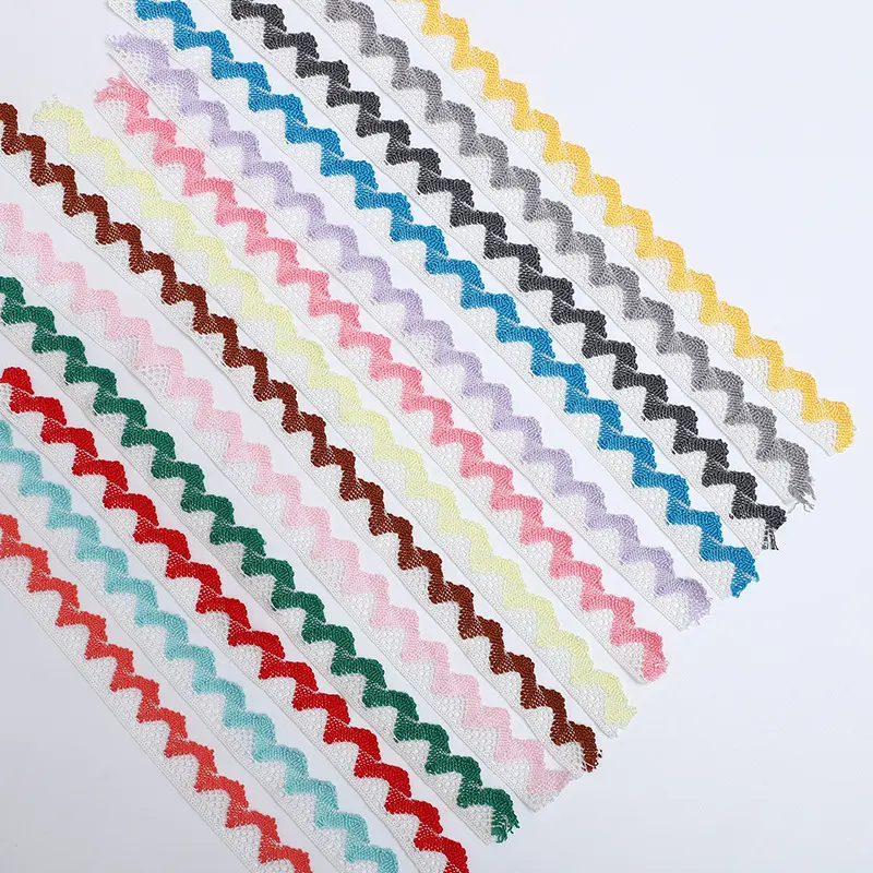 Pita renda katun dekorasi kain jahit garmen renda katun warna Teknologi perhiasan buatan tangan baru