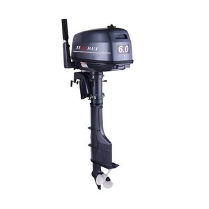 Moteur 2 temps 6HP refroidi par eau à arbre court pour bateau de pêche gonflable - Product Image 2