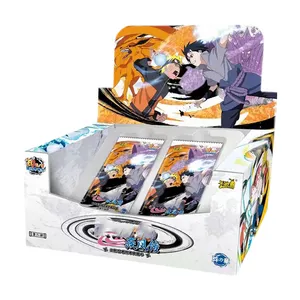 Venta al por mayor Narutoes Trading Card Paper-Based Bronzing Barrage Flash Cards Collection Kayou Edition Anime Narutoes Card