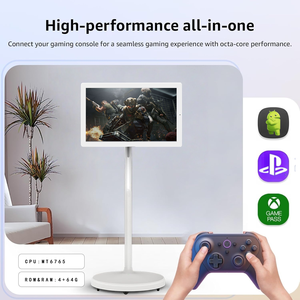 Oem 21.5 inch hiển thị kỹ thuật số xoay 2025 thông minh TV trên bánh xe thông minh công nghệ TV/tập thể dục thông minh TV/TV ngoài trời với màn hình cảm ứng - Product Image 2