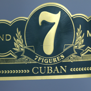 Cigar Label Band Custom Cigar Band With <b>Logo</b> Embossed Printed Cigar Rings For Premium Cigar Stick Labels - Product Image 4