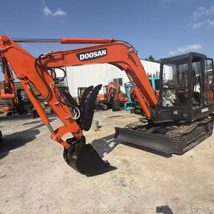 Excavatrice compacte Doosan DH55 d'occasion de haute qualité, 5,5 tonnes, pour travaux de construction - Product Image 1