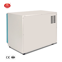 Four de séchage de laboratoire de table en acier inoxydable avec électrode chauffante, armoire de séchage sous vide à plusieurs niveaux