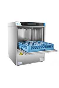 Compact Undercounter Dishwasher Stainless Steel Small Restaurant Cafe Automatic Machine High Temperature MAX-50E - Product Image 4