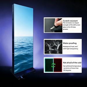 Pantalla LED P2.5 Portátil de Tres Pliegues para Publicidad con Animación, Móvil, para Interiores, Ferias Comerciales, Exhibiciones, Tiendas Minoristas - Product Image 3