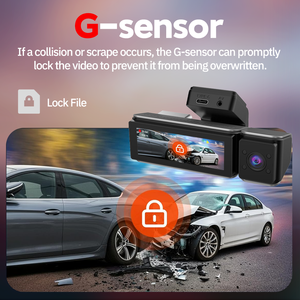 <span class=keywords><strong>Cam</strong></span>éra embarquée 4K 3 canaux avec IA, vision nocturne supérieure, WiFi, GPS, enregistreur DVR pour voiture - Product Image 4
