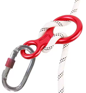 Descensor de <span class=keywords><strong>cuerda</strong></span> de 8 anillos para trabajos aéreos de escalada en <span class=keywords><strong>roca</strong></span> con certificación CE - Product Image 1