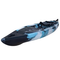 Kayak de pêche monoplace TOLEE TOLEE en HDPE moulé, prix usine bas