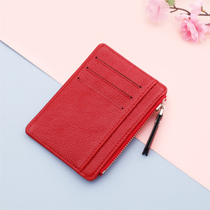 Sac à cartes ultra-mince pour femmes <span class=keywords><strong>porte</strong></span>-monnaie coréen Zip Bus étudiants <span class=keywords><strong>porte</strong></span>-<span class=keywords><strong>carte</strong></span> <span class=keywords><strong>bancaire</strong></span> avec poche à fermeture éclair - Product Image 6