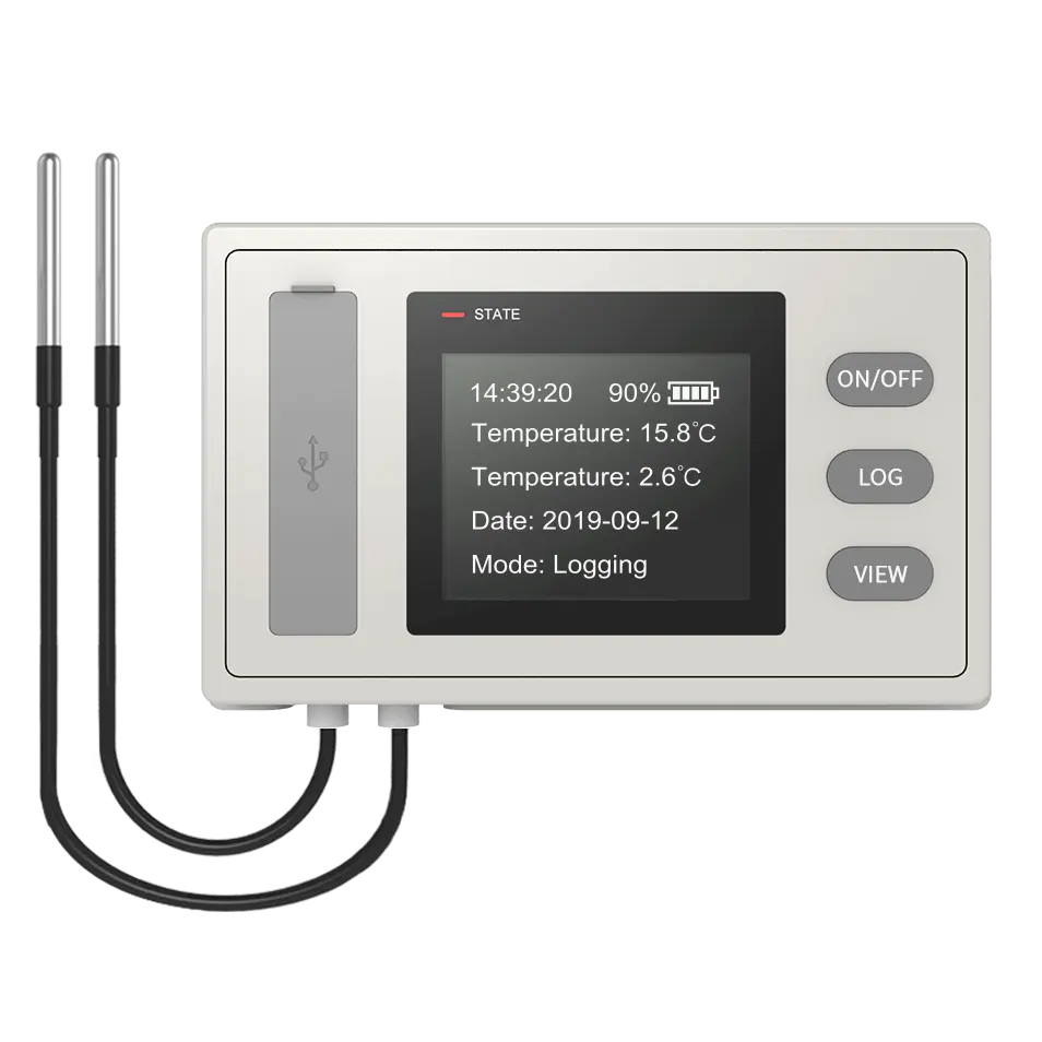 HUATO S630GPRS-GSM Real-time printing temperature & humidity data logger