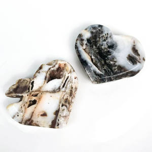 Precio de fábrica <span class=keywords><strong>Lucky</strong></span> Stone Energy Fengshui Inspirational Crystal Heart Palm Stone para la curación - Product Image 5