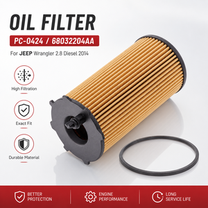 Filtro de Aceite Diésel al por Mayor de Fábrica Poyou 68032204AA para Jeep Cherokee, Piezas de Automóvil OEM ODM, Logotipo Personalizado, Listo para Exportar - Product Image 2