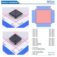 Microcontrolador STM32F030C8T6 LQFP-48 ARM Cortex-M0 de 32 bits - Microcontroladores de Chip Único de la Serie STM32F0