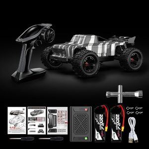 HOSHIPLAY N517A RC CAR Frenzy, Auto de Carreras a Escala 1/12, Sin Escobillas, 4WD, 70KM/H, Alta Velocidad, Todoterreno, Monstruo, RTR, VERSIÓN con 2 BATERÍAS - Product Image 6