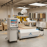 Router CNC con Cambiador Automático de Herramientas, Maquinaria para Trabajar la Madera en Oferta, con Husillo ATC para Grabado de Muebles