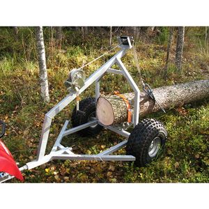 Offre Spéciale construction en acier durable ATV bois bûche remorque bois remorque bois de chauffage pour la forêt - Product Image 4