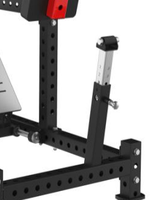 Machine à Squat Pendulaire Réglable à Charge Libre en Acier, Équipement Commercial d'Entraînement des Jambes, Personnalisable OEM pour Gym, Dos et Poitrine, 70 kg