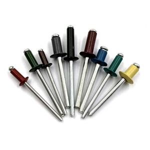 Rivets aveugles en alliage aluminium-magnésium à tête dôme, rivets à tête ouverte, vente directe usine - Product Image 1