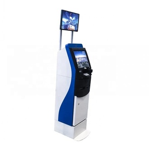 Doble pantalla táctil de la factura del servicio de cheque de pago depósito quiosco - Product Image 1