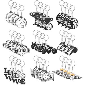 Tùy chỉnh thể thao mềm PVC Móc Chìa Khóa Móc khóa cao su mềm Silicone <span class=keywords><strong>Keyring</strong></span> 2D/3D <span class=keywords><strong>Hockey</strong></span> Bóng Rổ Bóng chuyền cao su Keychain - Product Image 3