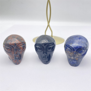 Teschi di Cristallo Naturale all'Ingrosso: Teschi di Quarzo Rosa, Teschi Alieni, Teschi in Ossidiana, Sculture Artigianali in Cristallo per Decorazione - Product Image 4
