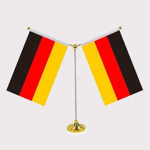 Drapeaux de <span class=keywords><strong>Table</strong></span> de bureau, 100% Polyester, impression simple ou Double face, bon marché, de haute qualité, personnalisé - Product Image 3