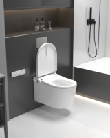 WC intelligent mural KD-953E, design occidental, avec fonction massage et bidet intégré, pour une hygiène optimale