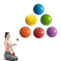 Gran oferta, pelota medicinal ponderada suave para Pilates, Yoga, fisioterapia y Fitness, bolas de tonificación llenas de arena suave de PVC