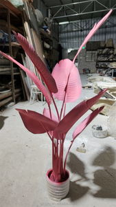 <span class=keywords><strong>Banane</strong></span> de <span class=keywords><strong>voyageur</strong></span> artificielle en pot décoration intérieure et extérieure plantes vertes adaptées à la décoration de bureau à domicile - Product Image 3