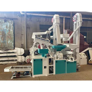 Rice Milling Machines With Stone Remover Agriculture Rice polisher color sorter packing machines