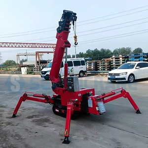 1 طن رافعة صغيرة Spyde الزاحف الخفيفة المنقولة شركة رافعة العنكبوت - Product Image 5